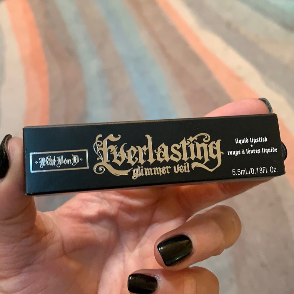 Kat Von D glimmer veil lipstick